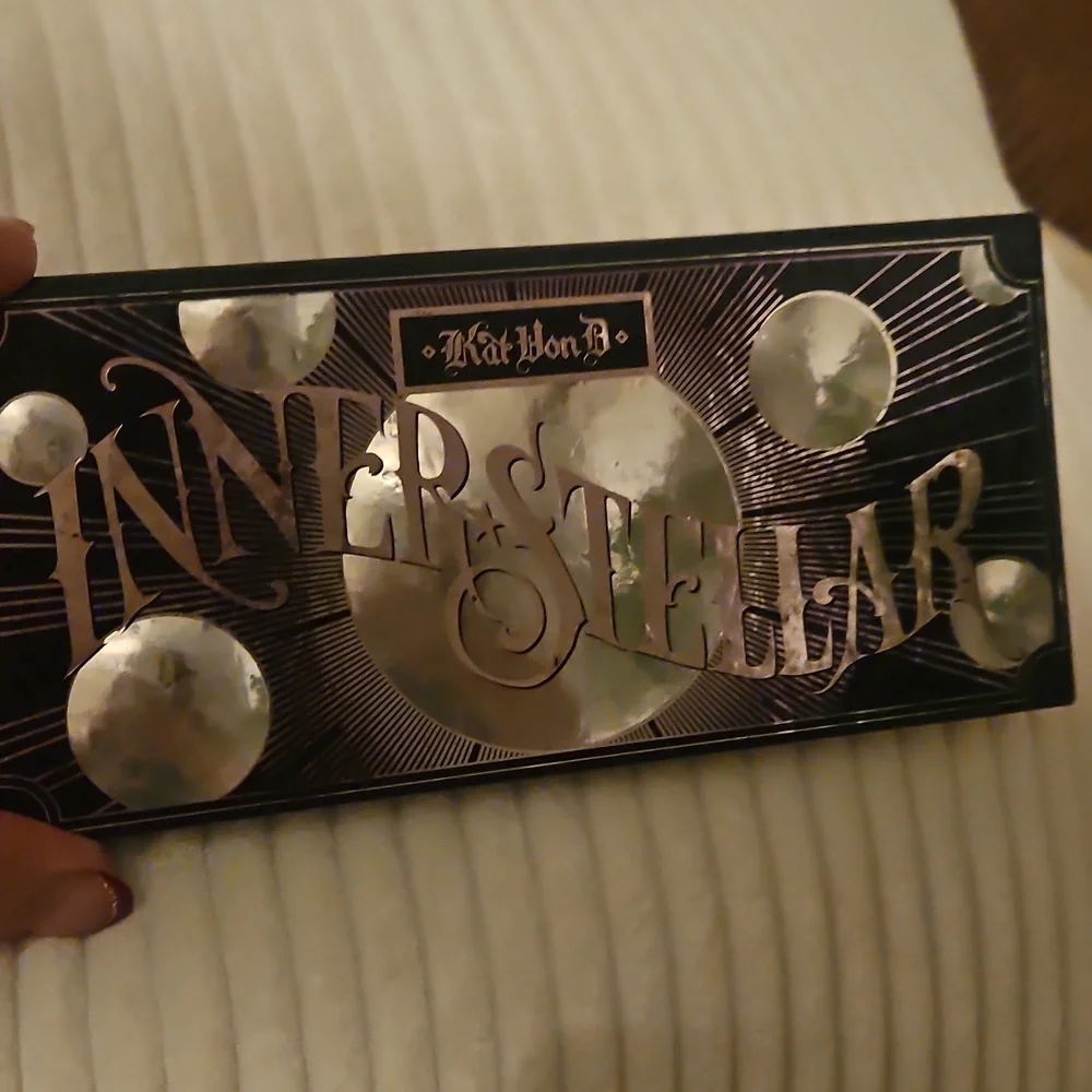 Kat Von D Innerstellar Palette with Black and Silver Design - Picture 2 of 5